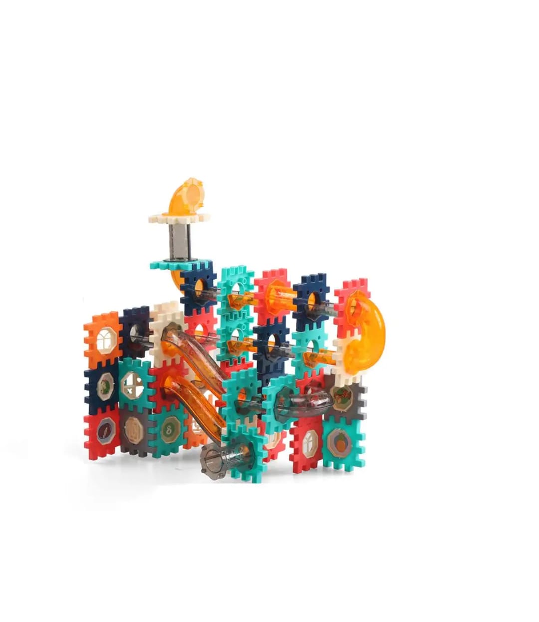 Pipeline Builder – 125-Piece Rolling Ball STEM Set