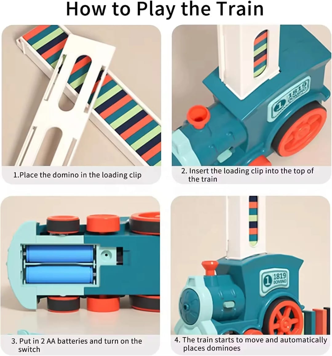 Domino Express Train – Automatic Track Builder